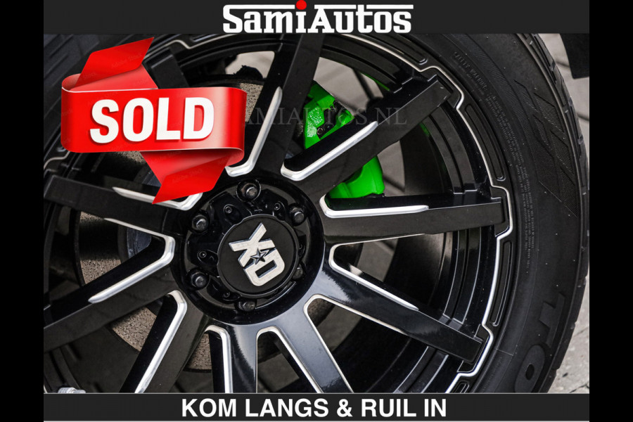 Dodge Ram LIMITED 5.7 V8 HEMI | TOP STAAT | €59950,- excl | BOM VOL | HUD | LUCHTVERING | STRIPING | BREDE WIELEN | OPEN UITLAAT KLEP | AD CREW CAB | DUBBELE CABINE | 5 PERSOONS |