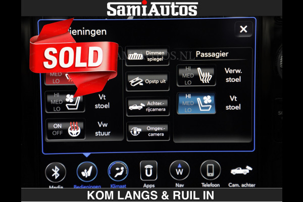 Dodge Ram LIMITED 5.7 V8 HEMI | TOP STAAT | €59950,- excl | BOM VOL | HUD | LUCHTVERING | STRIPING | BREDE WIELEN | OPEN UITLAAT KLEP | AD CREW CAB | DUBBELE CABINE | 5 PERSOONS |