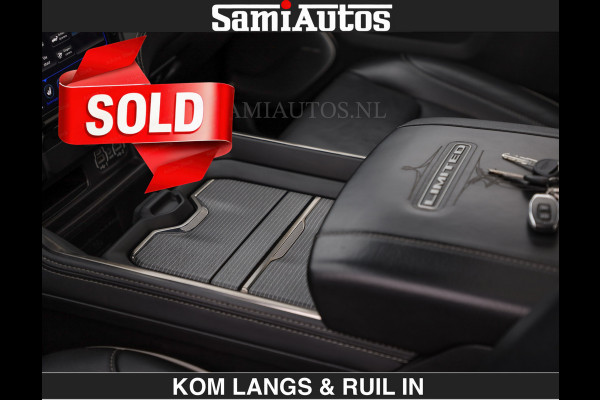 Dodge Ram LIMITED 5.7 V8 HEMI | TOP STAAT | €59950,- excl | BOM VOL | HUD | LUCHTVERING | STRIPING | BREDE WIELEN | OPEN UITLAAT KLEP | AD CREW CAB | DUBBELE CABINE | 5 PERSOONS |