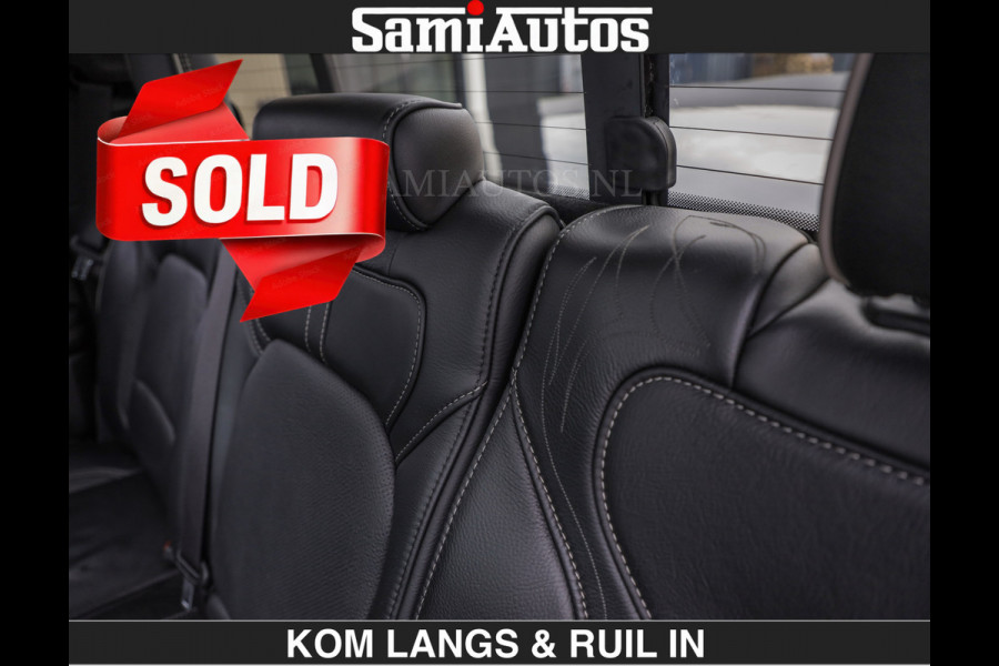 Dodge Ram LIMITED 5.7 V8 HEMI | TOP STAAT | €59950,- excl | BOM VOL | HUD | LUCHTVERING | STRIPING | BREDE WIELEN | OPEN UITLAAT KLEP | AD CREW CAB | DUBBELE CABINE | 5 PERSOONS |