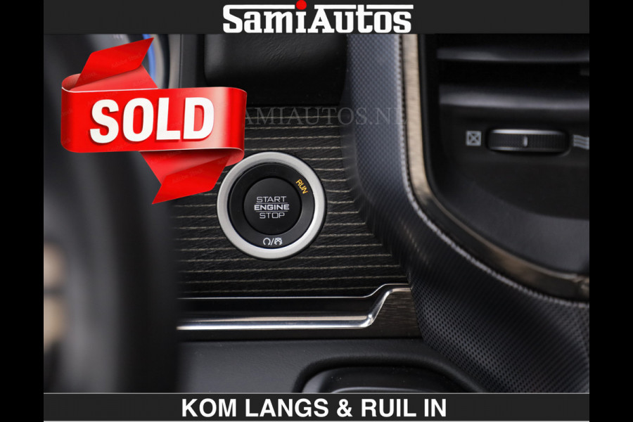 Dodge Ram LIMITED 5.7 V8 HEMI | TOP STAAT | €59950,- excl | BOM VOL | HUD | LUCHTVERING | STRIPING | BREDE WIELEN | OPEN UITLAAT KLEP | AD CREW CAB | DUBBELE CABINE | 5 PERSOONS |