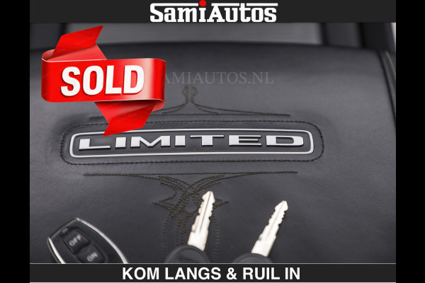 Dodge Ram LIMITED 5.7 V8 HEMI | TOP STAAT | €59950,- excl | BOM VOL | HUD | LUCHTVERING | STRIPING | BREDE WIELEN | OPEN UITLAAT KLEP | AD CREW CAB | DUBBELE CABINE | 5 PERSOONS |