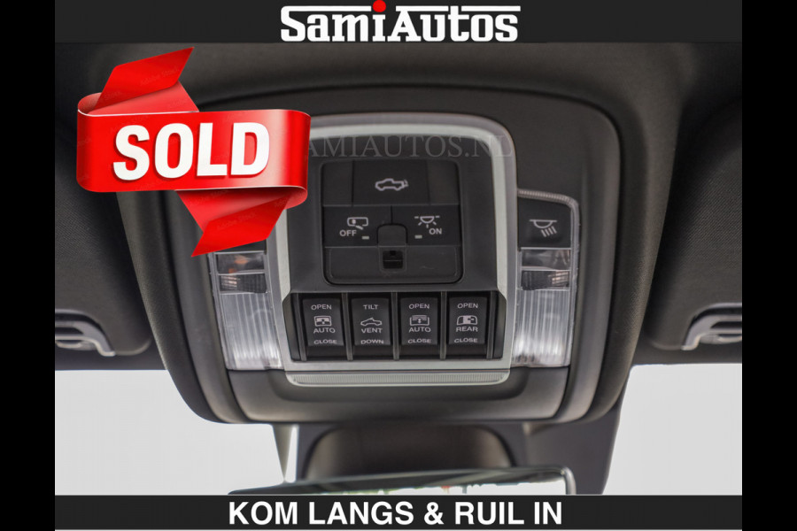 Dodge Ram LIMITED 5.7 V8 HEMI | TOP STAAT | €59950,- excl | BOM VOL | HUD | LUCHTVERING | STRIPING | BREDE WIELEN | OPEN UITLAAT KLEP | AD CREW CAB | DUBBELE CABINE | 5 PERSOONS |