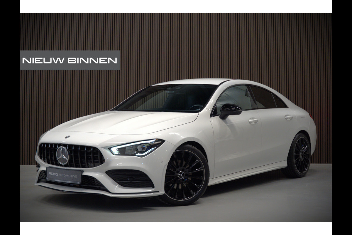 Mercedes-Benz CLA-Klasse 180 Premium Plus | Stoelverwarming | Parkeersensoren | Navigatie | Ambiance Verlichting | Cruise Control | Keyless | Camera | Climate Control | Dodehoekdetectie | Dealer Onderhouden