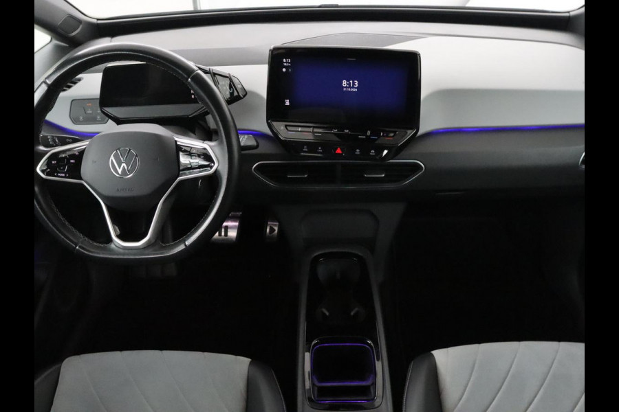 Volkswagen Id.3 Pro 58 kWh | SOH 92.1% | Leder/alcantara | Adaptive cruise | Stuur/stoel verwarming | Carplay | Camera | Park assist | Sfeerverlichting |