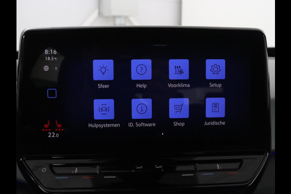 Volkswagen Id.3 Pro 58 kWh | SOH 92.1% | Leder/alcantara | Adaptive cruise | Stuur/stoel verwarming | Carplay | Camera | Park assist | Sfeerverlichting |