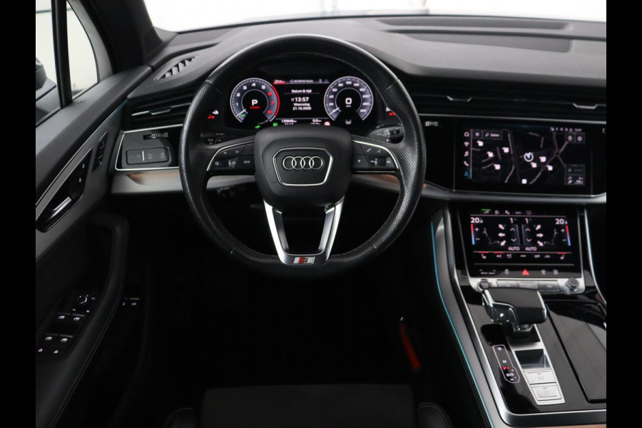 Audi Q7 55 TFSI e quattro Pro Line S | SOH 92.0% | Panoramadak | Leder/alcantara | Adaptive cruise | 360 camera | Bang & Olufsen | Memory | Stoelverwarming | Luchtvering | Carplay |