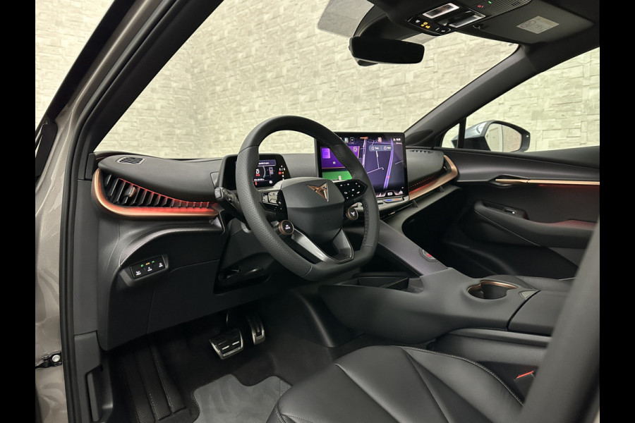 CUPRA Tavascan 286pk Lederen Bekleding | Aero-pack | 77 kWh | Sportstoelen | Winter-Pack | Warmtepomp | Verlengde Fabrieksgarantie | 7x Op Voor Nieuw! | 3-Zone Clima | Verwarmde Voorruit | Keyless-Entry | Sfeerverlichting | Stoelverwarming | Carplay | Stuurverwarming | Getint Glas | 19 inch | Lane-Assist | Camera | Draadloos Laden.