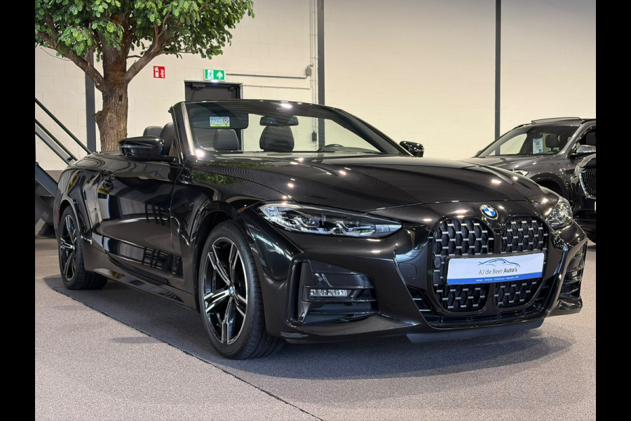 BMW 4 Serie Cabrio 420i High Executive H/K | Camera |Stoel/stuur/nek verwarming | Carplay | Navigatie