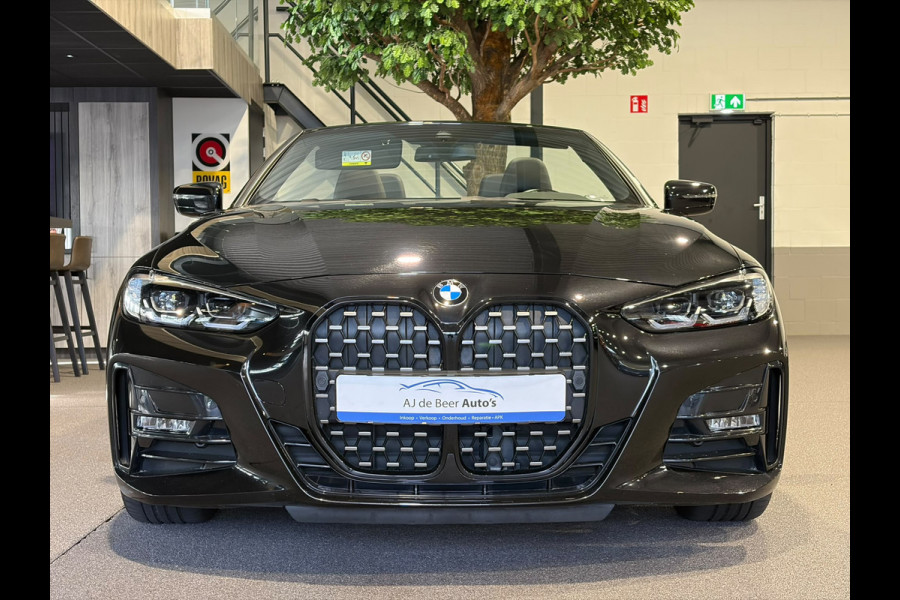 BMW 4 Serie Cabrio 420i High Executive H/K | Camera |Stoel/stuur/nek verwarming | Carplay | Navigatie