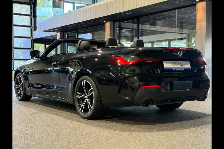 BMW 4 Serie Cabrio 420i High Executive H/K | Camera |Stoel/stuur/nek verwarming | Carplay | Navigatie