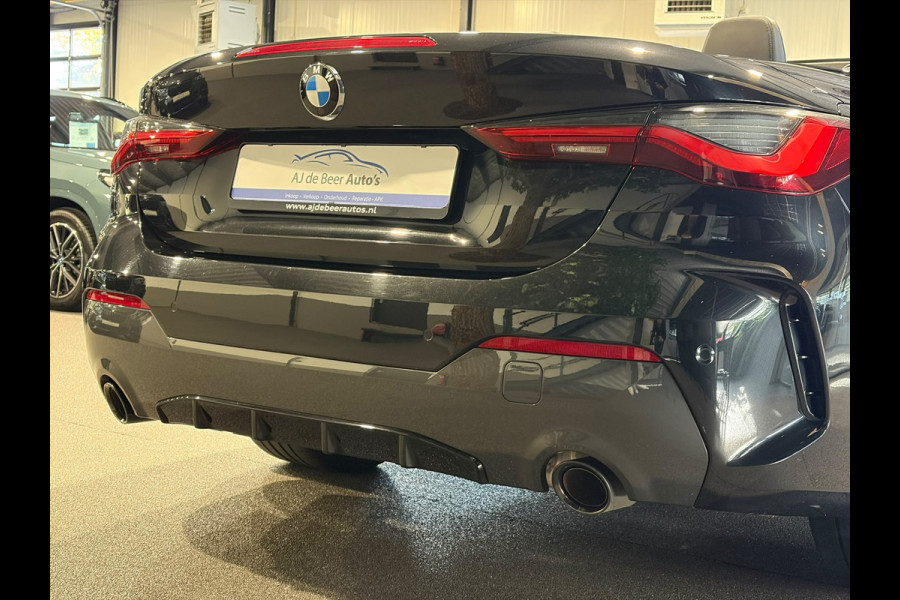 BMW 4 Serie Cabrio 420i High Executive H/K | Camera |Stoel/stuur/nek verwarming | Carplay | Navigatie