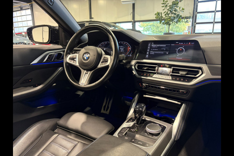 BMW 4 Serie Cabrio 420i High Executive H/K | Camera |Stoel/stuur/nek verwarming | Carplay | Navigatie