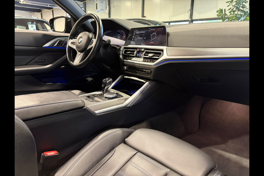 BMW 4 Serie Cabrio 420i High Executive H/K | Camera |Stoel/stuur/nek verwarming | Carplay | Navigatie