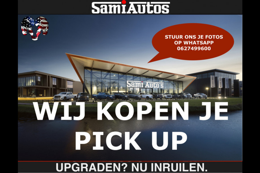 Dodge Ram LIMITED SPORT H.O 540 PK | €84950,- excl | Massage + Full Option | De Meest Luxe en Volle Pick-Up in zijn Klasse | Comfortabele Dubbele Cabine met Royale 5 Zitplaatsen | BPM vrij | Nu Leverbaar uit Voorraad | Voorraad Nr 2355 - 5149 | De specialist in Amerikaanse pick‑ups in Nederland en Europa.