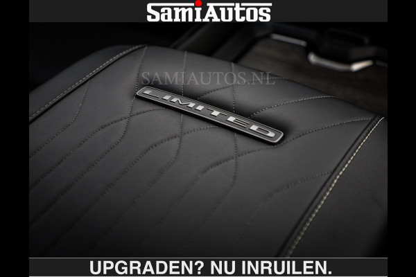 Dodge Ram LIMITED SPORT H.O 540 PK | €84950,- excl | Massage + Full Option | De Meest Luxe en Volle Pick-Up in zijn Klasse | Comfortabele Dubbele Cabine met Royale 5 Zitplaatsen | BPM vrij | Nu Leverbaar uit Voorraad | Voorraad Nr 2355 - 5149 | De specialist in Amerikaanse pick‑ups in Nederland en Europa.