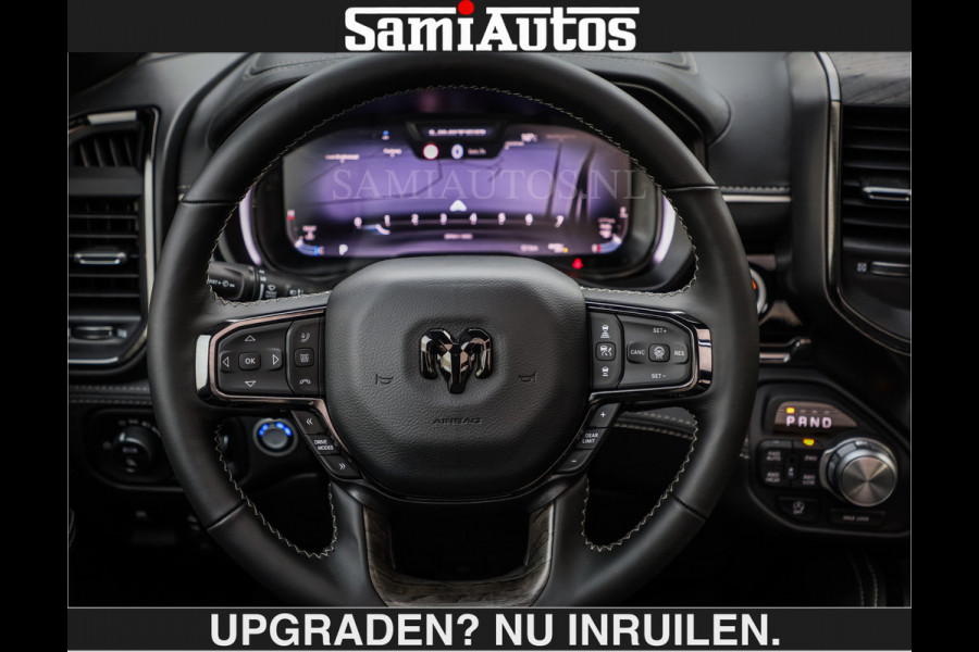 Dodge Ram LIMITED SPORT H.O 540 PK | €84950,- excl | Massage + Full Option | De Meest Luxe en Volle Pick-Up in zijn Klasse | Comfortabele Dubbele Cabine met Royale 5 Zitplaatsen | BPM vrij | Nu Leverbaar uit Voorraad | Voorraad Nr 2355 - 5149 | De specialist in Amerikaanse pick‑ups in Nederland en Europa.