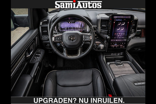 Dodge Ram LIMITED SPORT H.O 540 PK | €84950,- excl | Massage + Full Option | De Meest Luxe en Volle Pick-Up in zijn Klasse | Comfortabele Dubbele Cabine met Royale 5 Zitplaatsen | BPM vrij | Nu Leverbaar uit Voorraad | Voorraad Nr 2355 - 5149 | De specialist in Amerikaanse pick‑ups in Nederland en Europa.