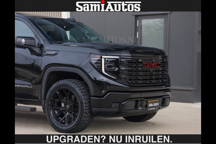 GMC Sierra BLACK OPS | DENALI 6.2 V8 426PK Full Option | €84950,- excl | De Meest Luxe Pick-Up in zijn Klasse | Comfortabele Dubbele Cabine met Royale 5 Zitplaatsen | BPM vrij | Nu Leverbaar uit Voorraad | Voorraad Nr 1924 | De specialist in Amerikaanse pick‑ups in Nederland en Europa.