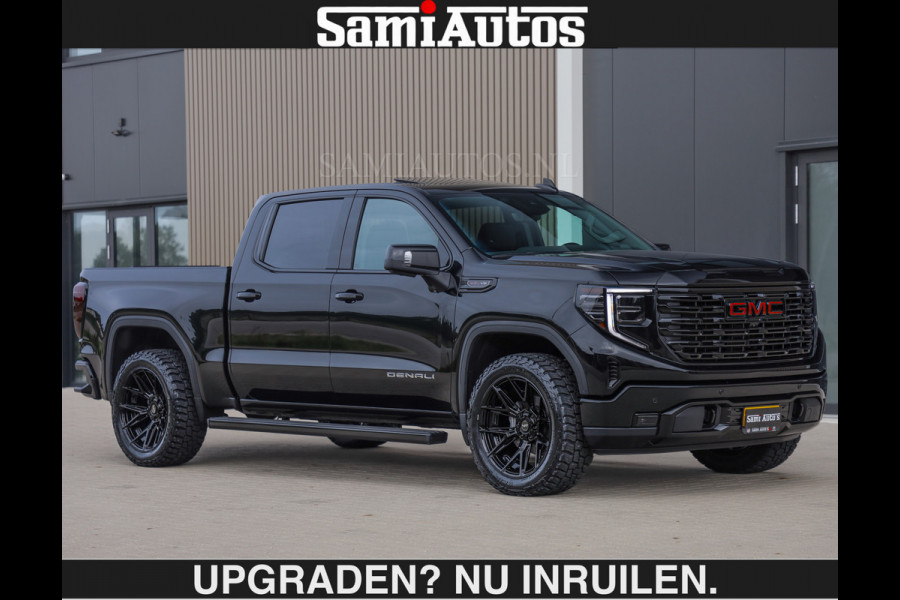 GMC Sierra BLACK OPS | DENALI 6.2 V8 426PK Full Option | €84950,- excl | De Meest Luxe Pick-Up in zijn Klasse | Comfortabele Dubbele Cabine met Royale 5 Zitplaatsen | BPM vrij | Nu Leverbaar uit Voorraad | Voorraad Nr 1924 | De specialist in Amerikaanse pick‑ups in Nederland en Europa.