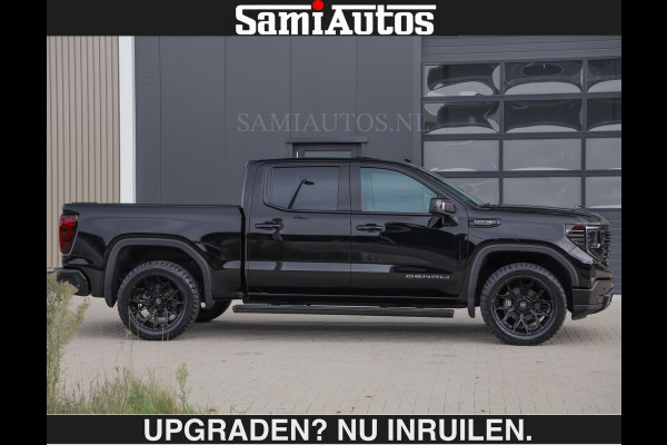 GMC Sierra BLACK OPS | DENALI 6.2 V8 426PK Full Option | €84950,- excl | De Meest Luxe Pick-Up in zijn Klasse | Comfortabele Dubbele Cabine met Royale 5 Zitplaatsen | BPM vrij | Nu Leverbaar uit Voorraad | Voorraad Nr 1924 | De specialist in Amerikaanse pick‑ups in Nederland en Europa.