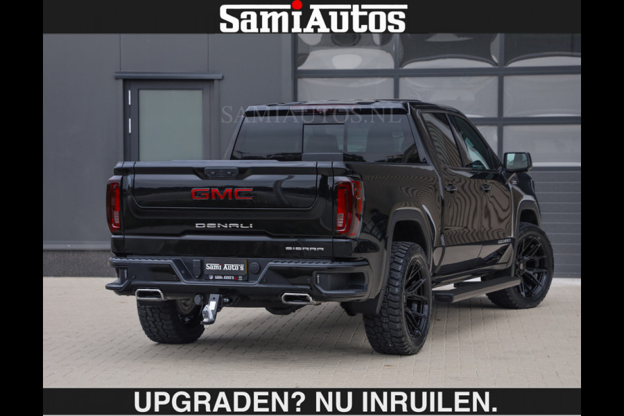 GMC Sierra BLACK OPS | DENALI 6.2 V8 426PK Full Option | €84950,- excl | De Meest Luxe Pick-Up in zijn Klasse | Comfortabele Dubbele Cabine met Royale 5 Zitplaatsen | BPM vrij | Nu Leverbaar uit Voorraad | Voorraad Nr 1924 | De specialist in Amerikaanse pick‑ups in Nederland en Europa.
