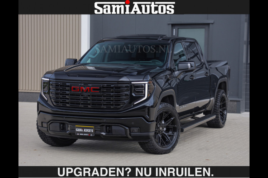 GMC Sierra BLACK OPS | DENALI 6.2 V8 426PK Full Option | €84950,- excl | De Meest Luxe Pick-Up in zijn Klasse | Comfortabele Dubbele Cabine met Royale 5 Zitplaatsen | BPM vrij | Nu Leverbaar uit Voorraad | Voorraad Nr 1924 | De specialist in Amerikaanse pick‑ups in Nederland en Europa.