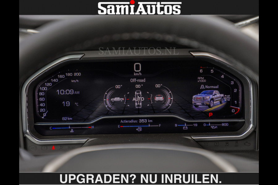 GMC Sierra BLACK OPS | DENALI 6.2 V8 426PK Full Option | €84950,- excl | De Meest Luxe Pick-Up in zijn Klasse | Comfortabele Dubbele Cabine met Royale 5 Zitplaatsen | BPM vrij | Nu Leverbaar uit Voorraad | Voorraad Nr 1924 | De specialist in Amerikaanse pick‑ups in Nederland en Europa.