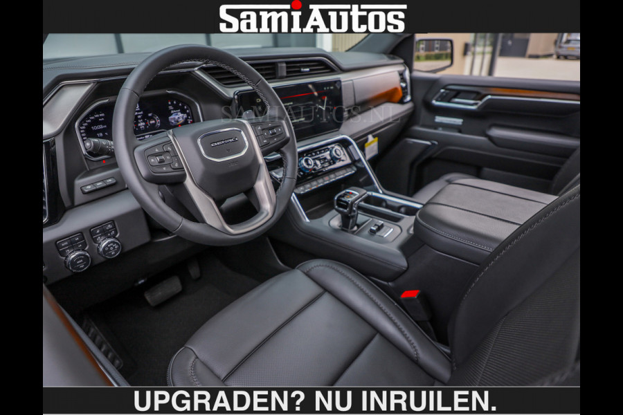 GMC Sierra BLACK OPS | DENALI 6.2 V8 426PK Full Option | €84950,- excl | De Meest Luxe Pick-Up in zijn Klasse | Comfortabele Dubbele Cabine met Royale 5 Zitplaatsen | BPM vrij | Nu Leverbaar uit Voorraad | Voorraad Nr 1924 | De specialist in Amerikaanse pick‑ups in Nederland en Europa.