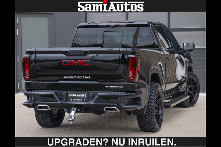 GMC Sierra BLACK OPS | DENALI 6.2 V8 426PK Full Option | €84950,- excl | De Meest Luxe Pick-Up in zijn Klasse | Comfortabele Dubbele Cabine met Royale 5 Zitplaatsen | BPM vrij | Nu Leverbaar uit Voorraad | Voorraad Nr 1924 | De specialist in Amerikaanse pick‑ups in Nederland en Europa.