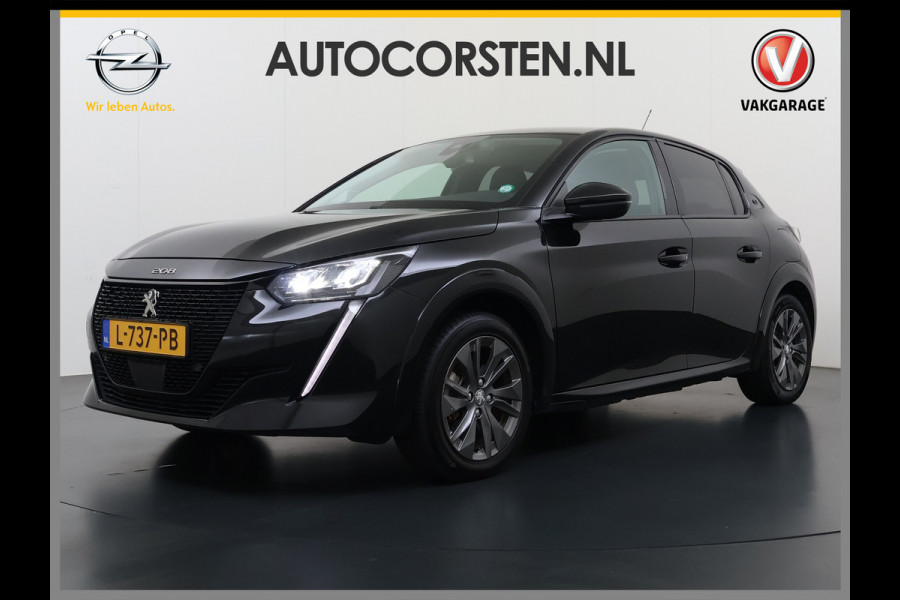Peugeot e-208 EV Allure Pack 50kWh Stoelverwarming 3D-Navi 360°Camera Ecc Bluetooth Apple Carplay Android Auto Regen-Lichtsensor Cruise Control Led Privacy Glas Isofix Origineel Nederlandse Auto