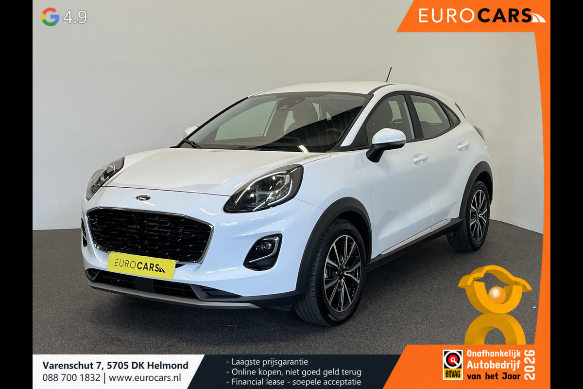 Ford Puma 1.0 EcoBoost Titanium Climate control Cruise control LED Parkeersensor achter Stoel + Stuur verwarming Navigatie Apple Carplay/ Android Auto