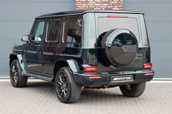Mercedes-Benz G-Klasse 580 AMG Line 116 kWh | Schuifdak | Techniekpakket | Distronic | Burmester | Nappa Leder | Verwarmd Stuurwiel | Surround Camera | Augmented Reality | Keyless Go |