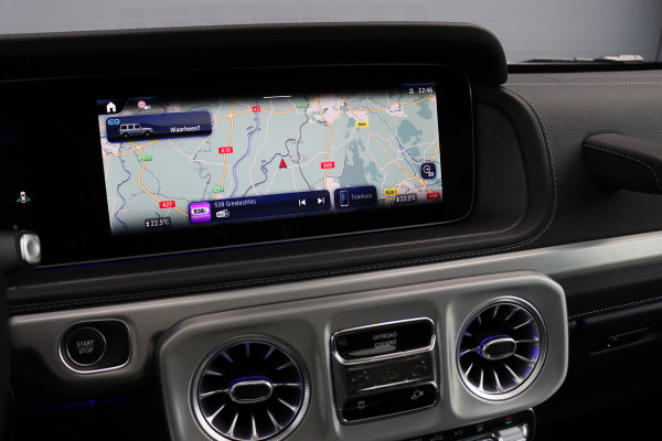Mercedes-Benz G-Klasse 580 AMG Line 116 kWh | Schuifdak | Techniekpakket | Distronic | Burmester | Nappa Leder | Verwarmd Stuurwiel | Surround Camera | Augmented Reality | Keyless Go |