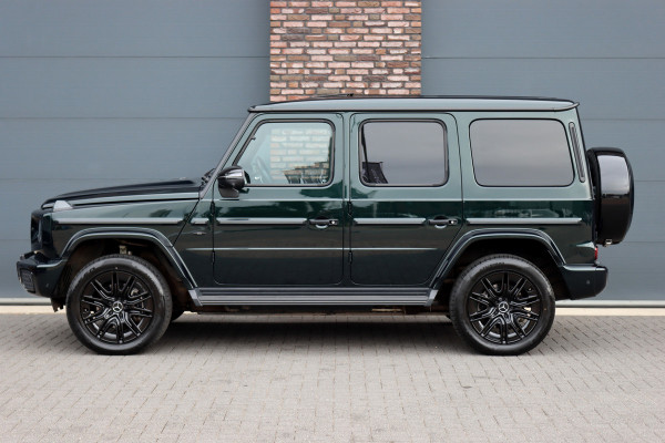 Mercedes-Benz G-Klasse 580 AMG Line 116 kWh | Schuifdak | Techniekpakket | Distronic | Burmester | Nappa Leder | Verwarmd Stuurwiel | Surround Camera | Augmented Reality | Keyless Go |
