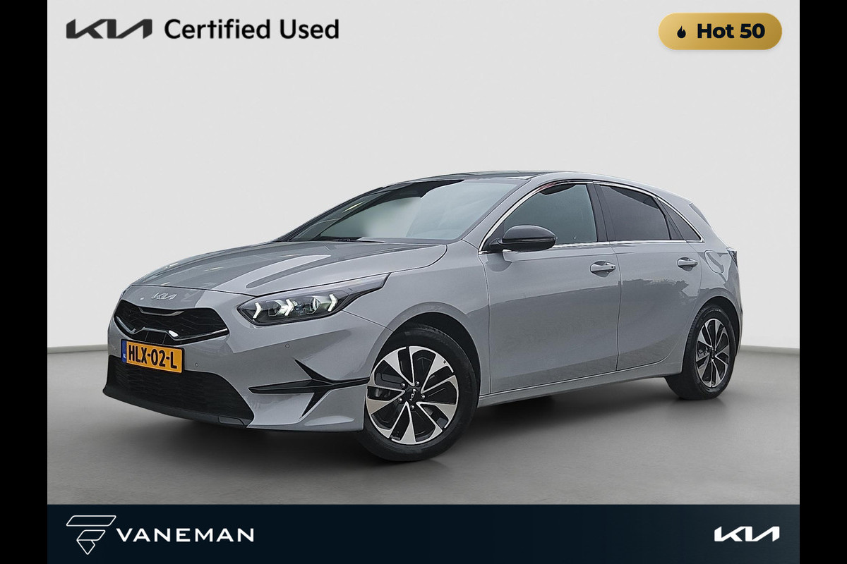 Kia Ceed 1.0 T-GDi Design Edition | Stoel- en Stuurverwarming | LED | Clima | H-Leder | Cruise | Lane Assist |