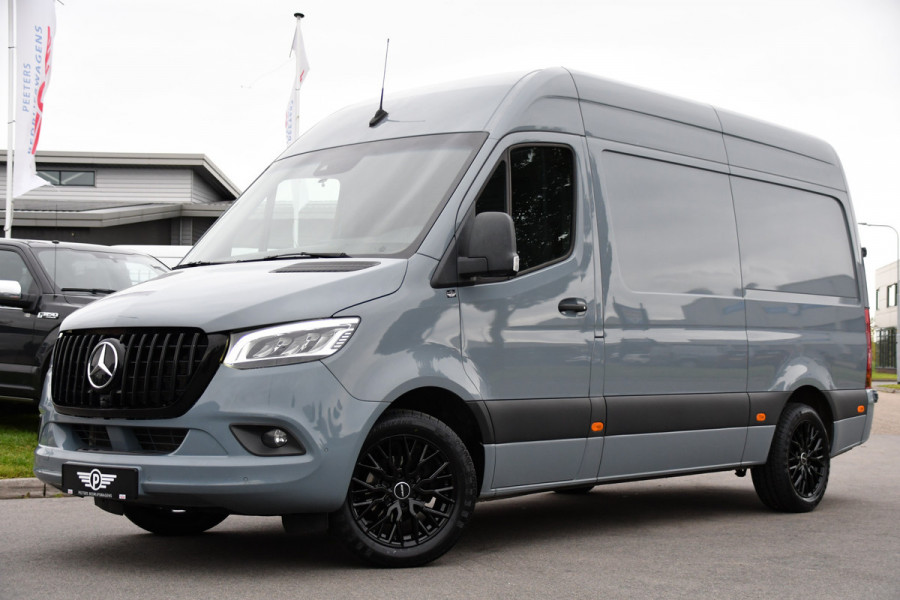Mercedes-Benz Sprinter 319 1.9 CDI L2H2 RWD PB Edition Full Options! Luchtvering, Cruise, 360 Camera, Stoelverwarming, Clima, LED, Standkachel, Voorruit verwarming, 190pk, Automaat, Uniek!
