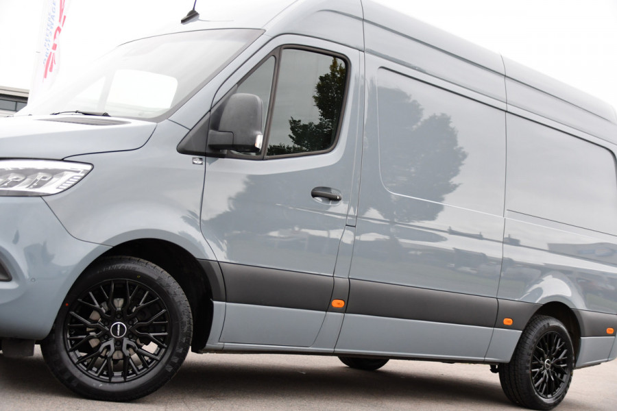 Mercedes-Benz Sprinter 319 1.9 CDI L2H2 RWD PB Edition Full Options! Luchtvering, Cruise, 360 Camera, Stoelverwarming, Clima, LED, Standkachel, Voorruit verwarming, 190pk, Automaat, Uniek!