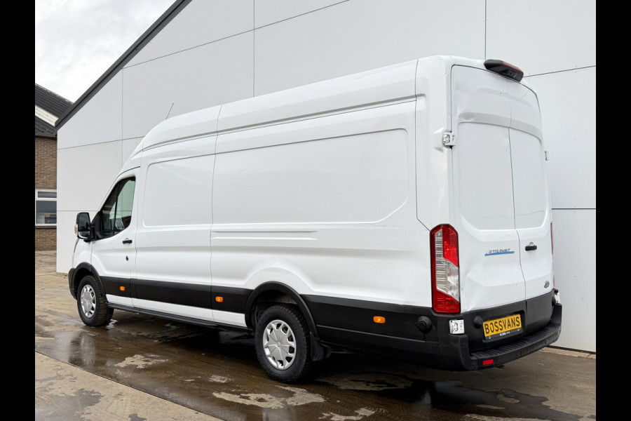 Ford E-Transit 68kWh 184PK L4H3 317km WLTP BEV Snelladen Carplay Climate control 360° Camera Parkeersensoren v+a Stoelverwarming