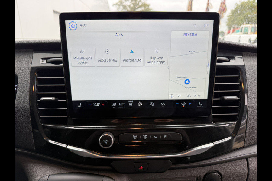 Ford E-Transit 68kWh 184PK L4H3 317km WLTP BEV Snelladen Carplay Climate control 360° Camera Parkeersensoren v+a Stoelverwarming