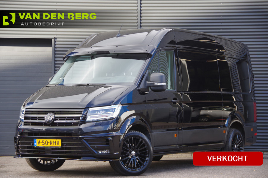 Volkswagen Crafter 35 2.0 TDI L3H3(L2H2) 3-ZITS, 177PK AUT. LED, ADAPT. CRUISE, STOELVERWARMING, STUURVERWARMING, VOORRUIT VERWARMING, STANDKACHEL,