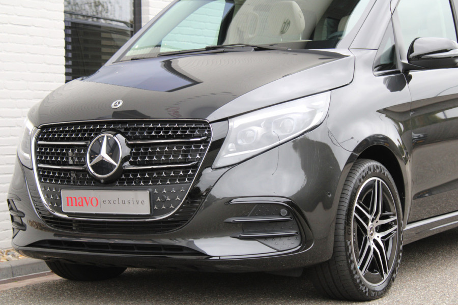 Mercedes-Benz V-Klasse 300d / AMG / 4-Matic / Luchtv / Panorama / Elec Stoel / 7-pers / Burmester / Vol Opties / NIEUWSTAAT