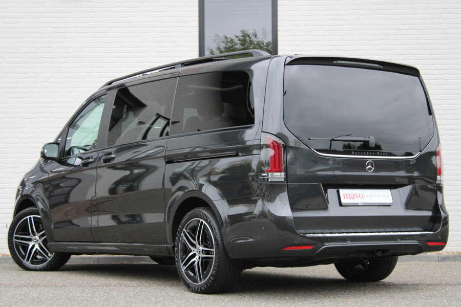 Mercedes-Benz V-Klasse 300d / AMG / 4-Matic / Luchtv / Panorama / Elec Stoel / 7-pers / Burmester / Vol Opties / NIEUWSTAAT