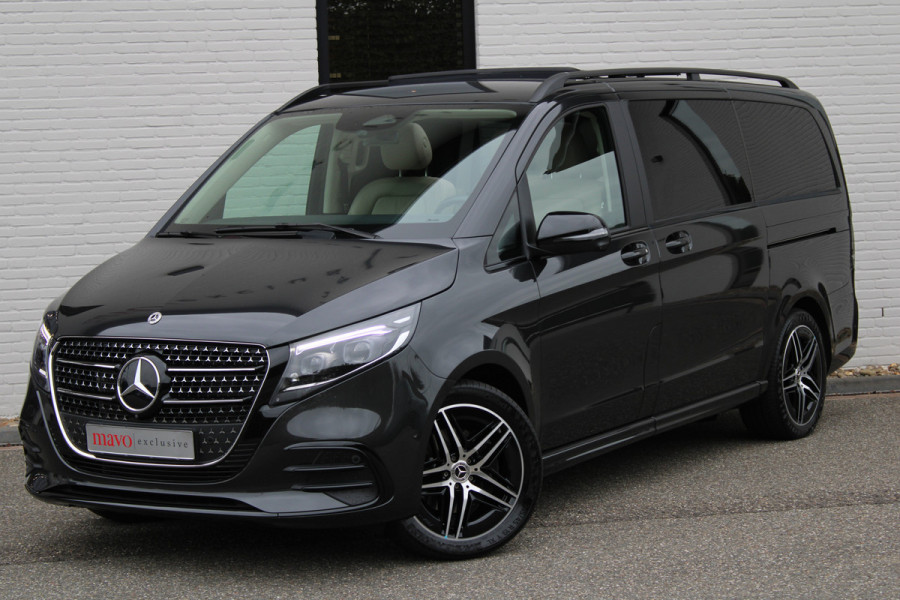 Mercedes-Benz V-Klasse 300d / AMG / 4-Matic / Luchtv / Panorama / Elec Stoel / 7-pers / Burmester / Vol Opties / NIEUWSTAAT