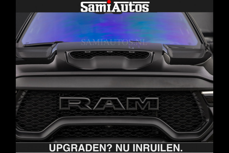 Dodge Ram BLACK OPS TRX FINAL EDIT | HELLCAT 6.2 V8 712PK | 124950,- excl | BOM VOL | CARBON | CREW CAB | GRIJSKENTEKEN | 5 PERSOONS | DC | DUBBELE CABINE |