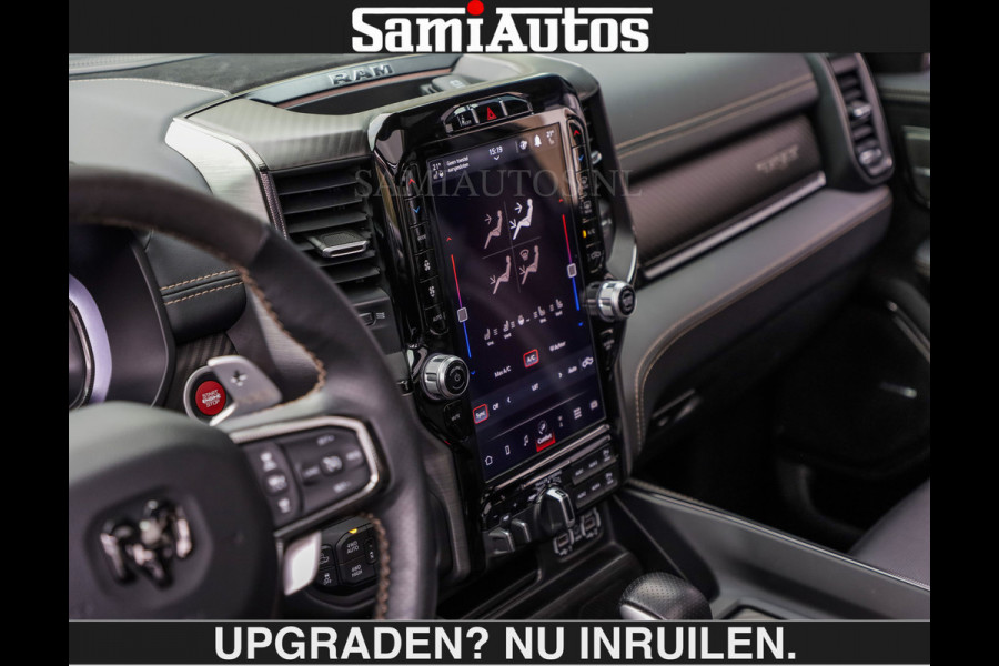 Dodge Ram BLACK OPS TRX FINAL EDIT | HELLCAT 6.2 V8 712PK | 124950,- excl | BOM VOL | CARBON | CREW CAB | GRIJSKENTEKEN | 5 PERSOONS | DC | DUBBELE CABINE |