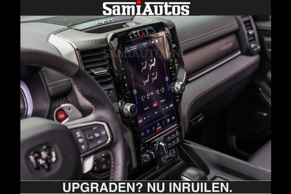 Dodge Ram BLACK OPS TRX FINAL EDIT | HELLCAT 6.2 V8 712PK | 124950,- excl | BOM VOL | CARBON | CREW CAB | GRIJSKENTEKEN | 5 PERSOONS | DC | DUBBELE CABINE |