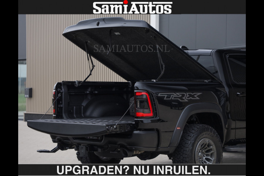Dodge Ram BLACK OPS TRX FINAL EDIT | HELLCAT 6.2 V8 712PK | 124950,- excl | BOM VOL | CARBON | CREW CAB | GRIJSKENTEKEN | 5 PERSOONS | DC | DUBBELE CABINE |