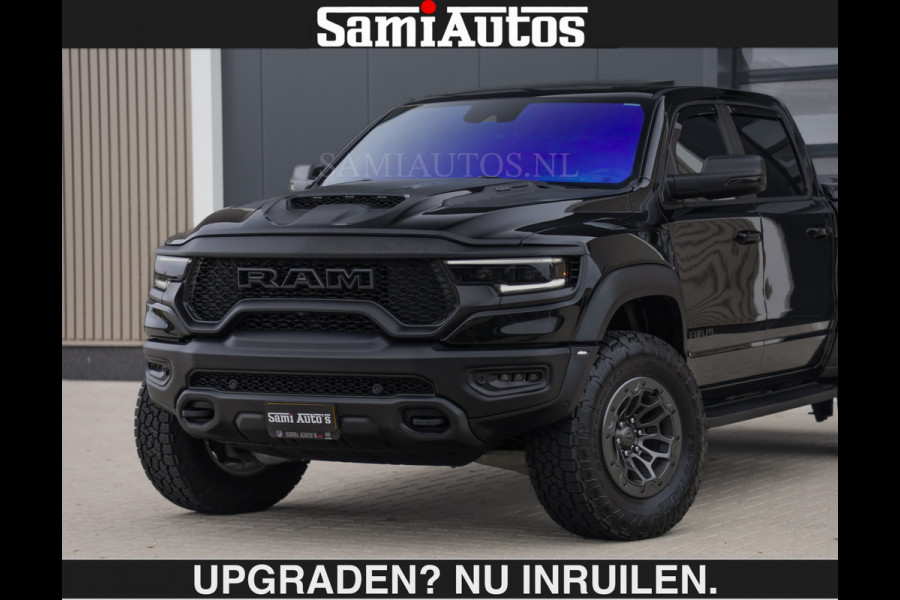 Dodge Ram BLACK OPS TRX FINAL EDIT | HELLCAT 6.2 V8 712PK | 124950,- excl | BOM VOL | CARBON | CREW CAB | GRIJSKENTEKEN | 5 PERSOONS | DC | DUBBELE CABINE |
