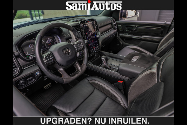 Dodge Ram BLACK OPS TRX FINAL EDIT | HELLCAT 6.2 V8 712PK | 124950,- excl | BOM VOL | CARBON | CREW CAB | GRIJSKENTEKEN | 5 PERSOONS | DC | DUBBELE CABINE |